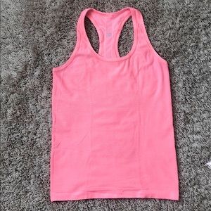 Lululemon Swiftly Tech Peach tank top